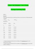 CHEM 104 MODULE 1 –MODULE 6 Exam (2024/2025)(Portage Learning)