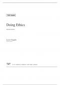 Get a Competitive Edge with the [Doing Ethics Moral Reasoning and Contemporary Issues,Vaughn,2e] 2023 Test Bank