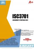 ISC3701 Assignment 4 (FINAL PORTFOLIO) 2023 - DUE 8 September 2023