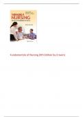 Fundamentals of Nursing (9th Edition by Craven) Test Bank Latest Update with complete solution