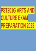PST201G ARTS AND CULTURE EXAM PREPARATION 2023