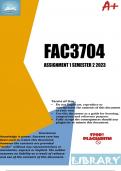 FAC3704 ASSIGNMENT 1 SEMESTER 2 2023