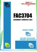 FAC3704 Assignment 1 Semester 2 2023
