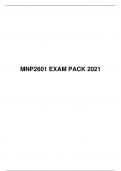 MNP2601 EXAM PACK 2021, University of South Africa (Unisa)
