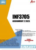 INF3705 Assignment 2 (DETAILED ANSWESR) 2024 - DUE 24 August 2024
