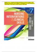 PERRY ET AL.: NURSING INTERVENTIONS & CLINICAL SKILLS, 7TH EDITION QUESTIONS AND CORRECT ANSWERS|A+ GUARANTEED|ALL CHAPTERS AVAILABLE| LATEST UPDATE (2023-2024)