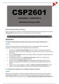 CSP2601 Assignment 4 Year Module (Due: 29 August 2023)