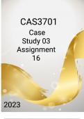 CAS3701 CASE STUDY 01 and 03 2024