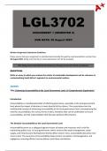LGL3702 Assignment 1 Semester 2 (Due: 30 August 2023)