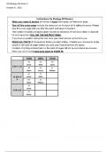 Exam (elaborations) biolgy 220 (biol220) 