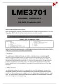 LME3701 Assignment 2 Semester 2 - Due: 1 September 2023