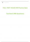 FULL-TEXT_ NCLEX-RN Practice Quiz Test Bank