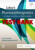 ALL  PHARMACOTHERAPEUTICS  TEST BANKS YOU NEED TO HAVE