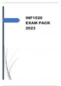 INF1520 EXAM PACK 2023.