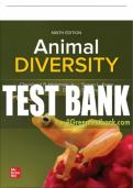 Test Bank For Animal Diversity, 9th Edition All Chapters - 9781260240887
