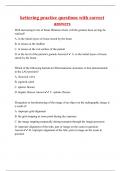 kettering practice questions with correct answers