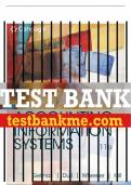 Test Bank For Accounting Information Systems - 11th - 2018 All Chapters - 9781337552127