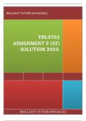 TRL3701 ASSIGNMENT 2 S2 2023