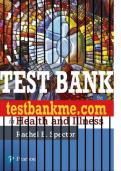 Test Bank For Cultural Diversity in Health and Illness 9th Edition All Chapters - 9780134413310