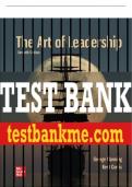 Test Bank For The Art of Leadership, 7th Edition All Chapters - 9781260681321
