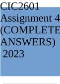 PLC2602 Assignment 2 (COMPLETE ANSWERS) Semester 2 2023 (206278) 