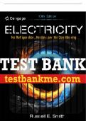Test Bank For Electricity for Refrigeration, Heating, and Air Conditioning - 10th - 2019 All Chapters - 9781337399128