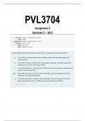 PVL3704 Assignment 2 Semester 2 - 2023