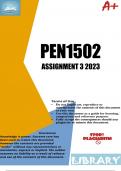 PEN1502 Assignment 3 Semester 2 2023