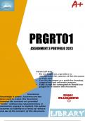 PRGRT01 Assignment 3 Semester 2 2023