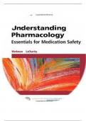TEST BANK FOR Understanding Pharmacology, Essentials for Medication Safety, 2nd Edition