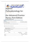Test Bank for Applied Pathophysiology for the Advanced Practice Nurse 1st Edition Dlugasch (Instructor Manual)