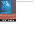 Medical Sociology 13th Edition by Cockerham - Test Bank