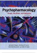 Test Bank For Psychopharmacology Drugs the Brain and Behavior 4th Edition By Meyer Nursing||ISBN NO-10,160535987||ISBN NO-13,978-1605359878||Complete Guide||A++
