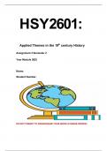 HSY2601 ASS  3 SEME 2 2023