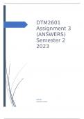 DTM2601 Assignment 3.