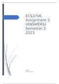 ECS3706 Assignment 2.