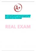 2023 ATI RN Maternal Newborn Proctored 2019 NGN (REVISED FULL EXAM|COMPLETE 70 QUESTIONS AND ANSWERS)