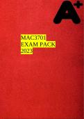 MAC3701 EXAM PACK 2023