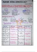 Class notes o43 chemistry, Aldehydes, ketones and carboxylic acids
