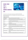Gr 11 Business Studies Novemeber exams Paper 1 & 2