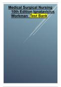Medical Surgical Nursing 10th Edition Ignatavicius Workman Test Bank .pdf