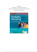 TEST BANK Advantage of Critical Components of Nursing Care Third Edition, Rudd. Kosisco