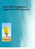 MAC3702 Assignment 2 Semester 2 2023 (Answers)