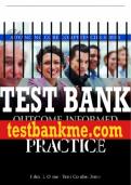 Test Bank For Outcome-Informed Evidence-Based Practice 1st Edition All Chapters - 9780205816286