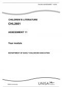 CHL2601 ASSIGNMENT 11 SEMESTER 2 (DUE 13 OCTOBER 2023)