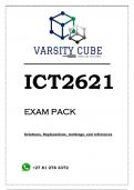 ICT2621 EXAM PACK 2023