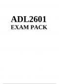 ADL2601 EXAM PACK 2023