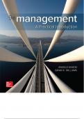  Management 9Th Ed by Angelo Kinicki  - Test Bank