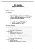 Module 3 Study Guide with answers NUR 505 Adv. Health Assessment Exam 1 University of Alabama