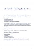 Intermediate Accounting, 18th Edition, by Donald E. Kieso, Jerry J. Weygandt and Terry D. Warfield. Chapter 18 (A+ GRADED)